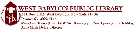 West Babylon Public Library Home Page