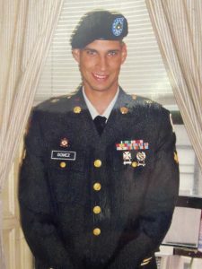 a man in a military uniform