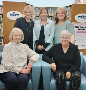 Library Board of Trustees, seated and standing