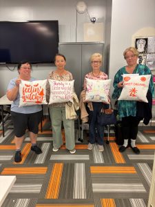 Cricut pillows