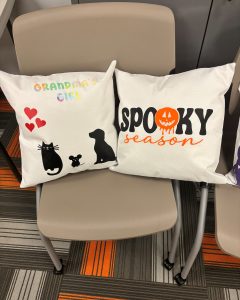 Cricut pillows