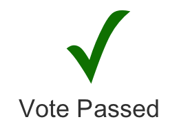 vote passed