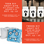 Teen_Tween Curbside DIY Craft Kits 10_12