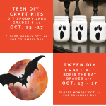 Teen_Tween Curbside DIY Craft Kits 10_12 New