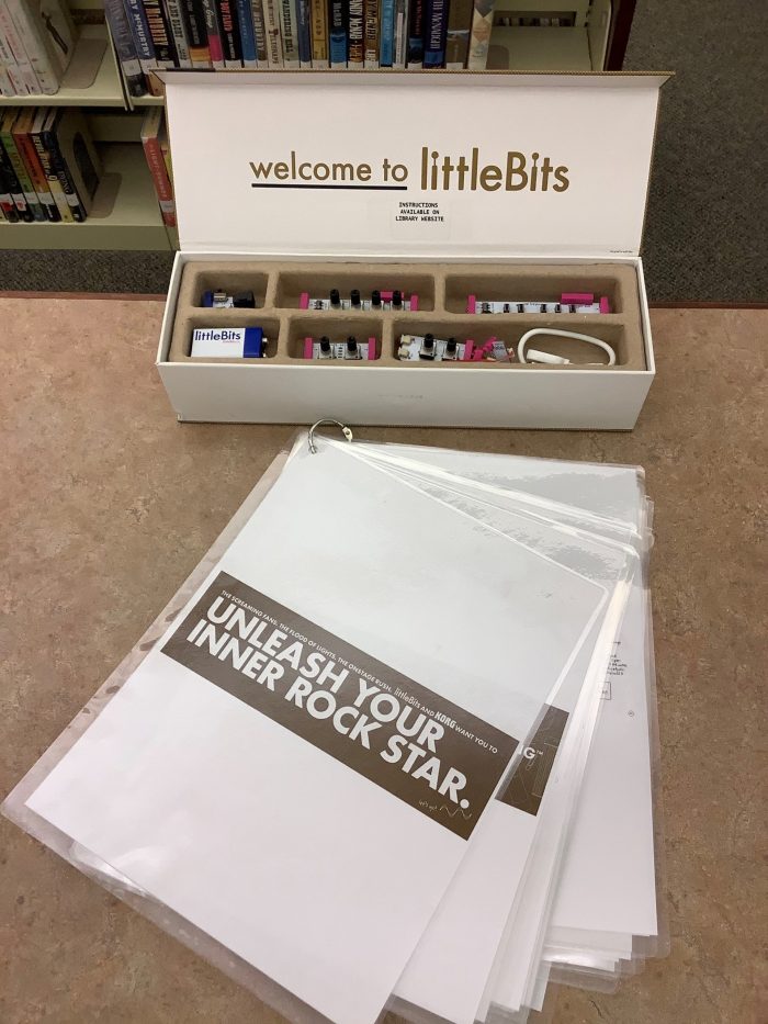 LittleBits electronics synth explorer