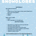 Winter SNOW GLOBES Instructions 12_14