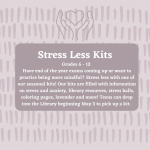 Teen Stress Less Kits May 2021