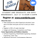 Student and Graduate Job Expo 7_21
