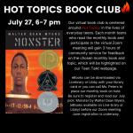 HOT TOPICS BOOK CLUB July