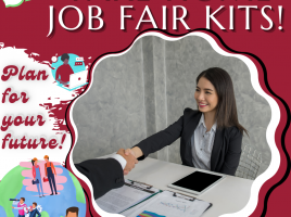 Take Home Job Fair Kit women shaking hands