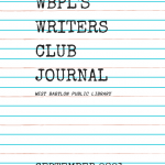 WBPL’S WRITERS CLUB JOURNAL SEPTEMBER 2021 Cover