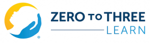 zero to three, learn logo