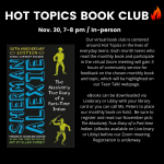 HOT TOPICS BOOK CLUB 11_30