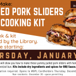 Register for Pulled Pork Sliders Cooking Kit
