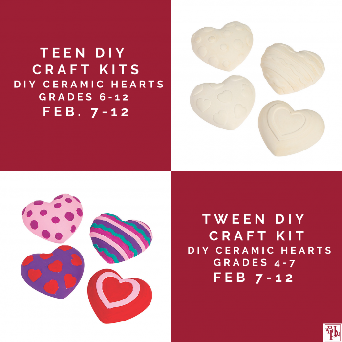 Teen and Tween Curbside DIY Craft Kits