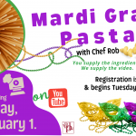 Register for the Virtual Program: Mardi Gras Pasta