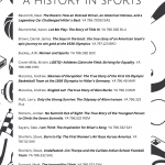 History of Sports YA NF Display Oct 22