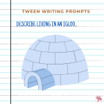 Tween Writing Prompt Jan 23