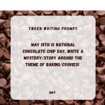 Tween Writing Prompt May 23