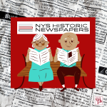 Link to the NYS Historic Newspapers archive