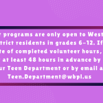 TEEN VOLUNTEERING WEBPAGE NP Banner 5