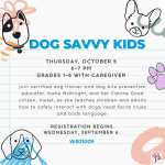 TWEEN Dog Savvy Kids 10_5