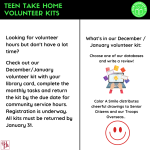 Teen Volunteer Kits Bi monthly IG Dec Jan