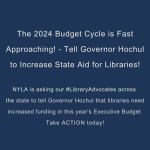 Link to request increased state aid for libraries