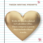 Tween Writing Prompt