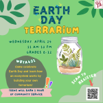 Earth Day Terrarium Apr 24
