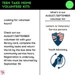 Teen Volunteer Kits Aug_Sept 24