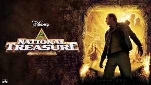 National Treasure with Nicolas Cage DVD cover