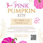 Oct 2024 Pink Pumpkin Kits