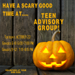 Teen Advisory Group Oct 24