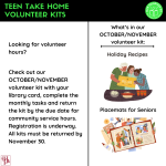 Teen Volunteer Oct Nov