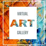 virtual art gallery logo