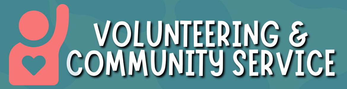 Volunteering and Community Service Logo