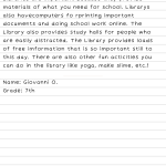 Letters to your Library 13