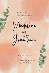 Wedding Poster Sample