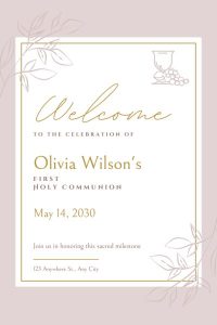 Communion Poster Sample
