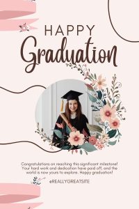 Graduation Poster Sample