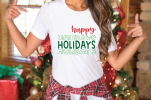 Happy holidays shirt